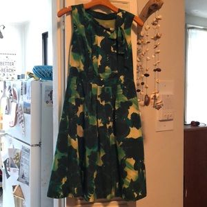 Green floral Morona dress